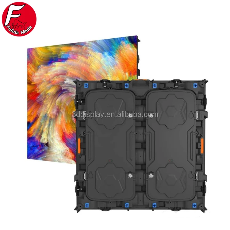 SMD3528 RGB 8/S Rental Led Display Iron cabinet 960X960mm P6 outdoor LED advertising Screen Module