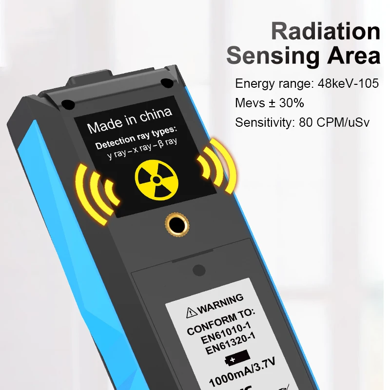 Handheld  Beta  Counter X-ray  Gamma Detector Counter Emission Dosimeter geiger detector Nuclear Radiation Detector for NC03