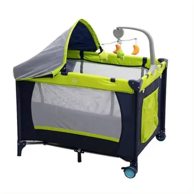 High Quality Multi-Functional Baby Playpen / Bedside Crib Sleeping Crib Side bed