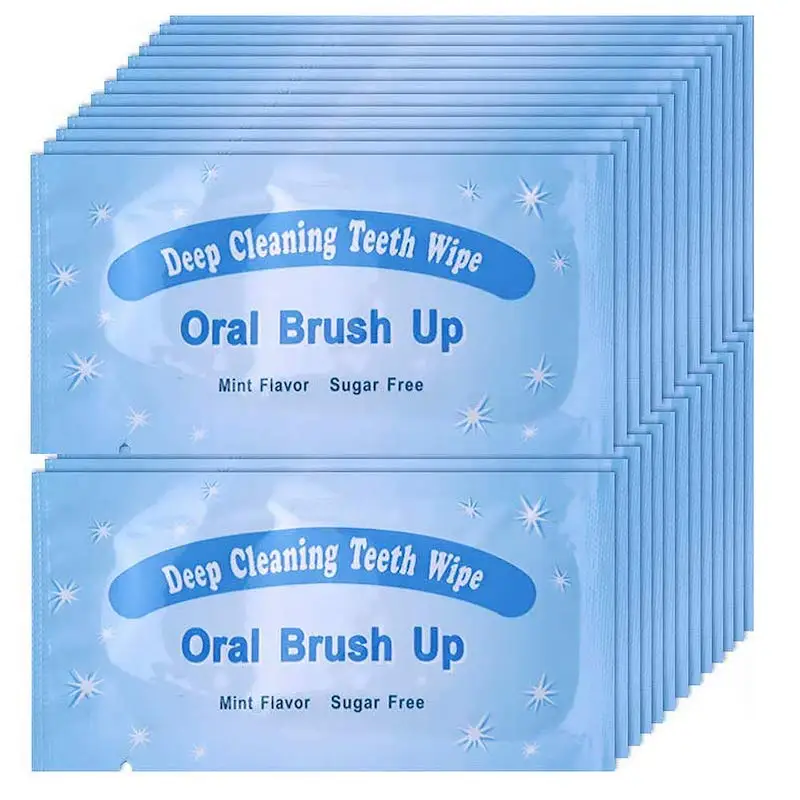 Good quality mint flavor finger oral brush up
