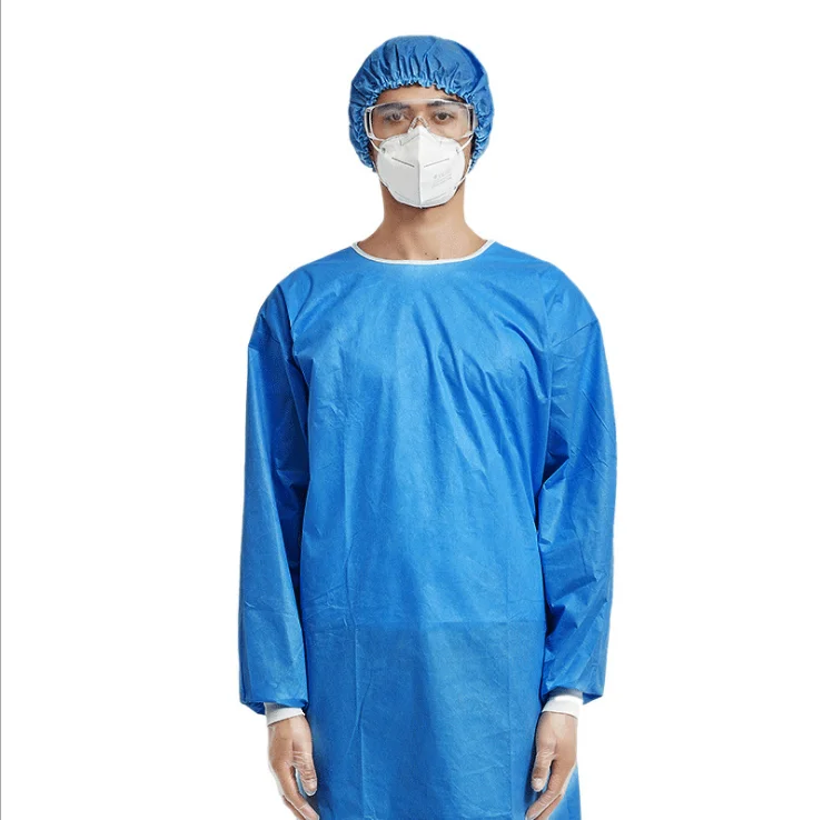 
L/M/S Non Woven Lab Coat Dental Gowns, Dental Disposable Gown 