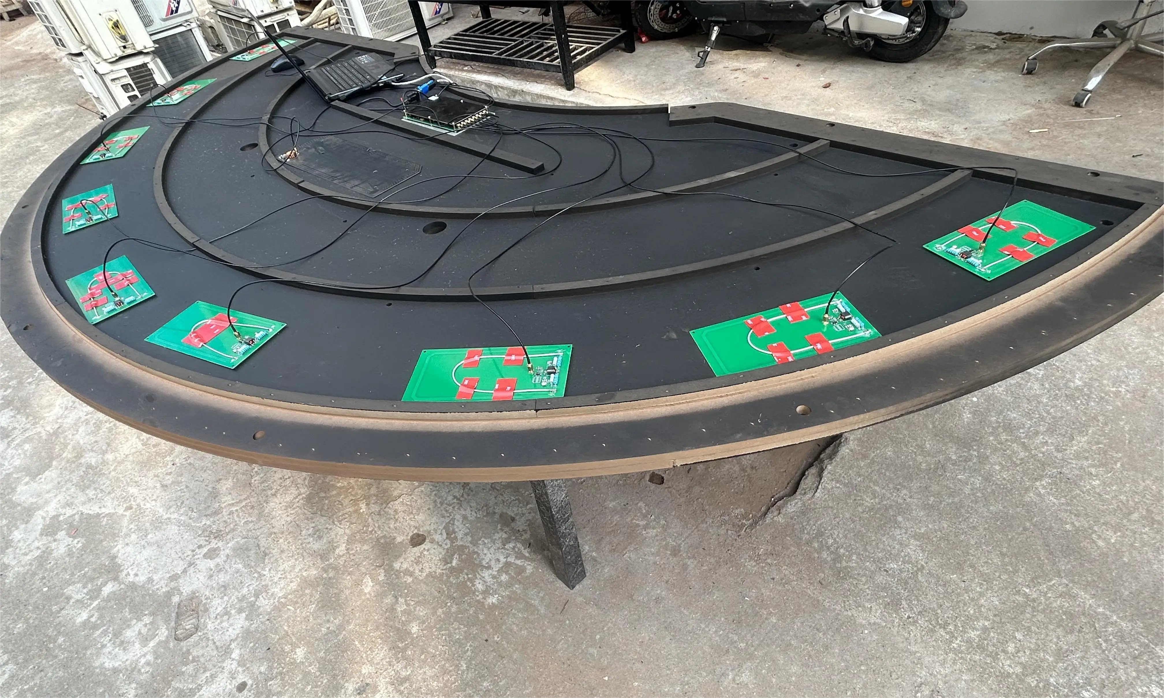 RFID POKER TABLE Favorable price wholesale custom playing cards RFID poker Radio-Frequency Identification