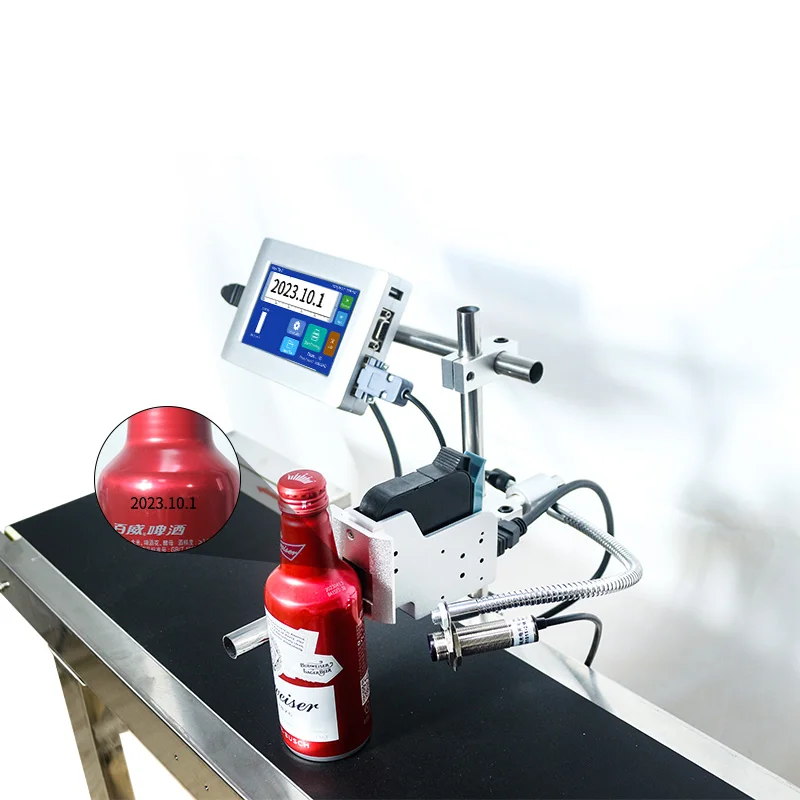 5 дюймов онлайн Tij принтер для пластиковых пакетов бутылка даты бар Qr кодирования