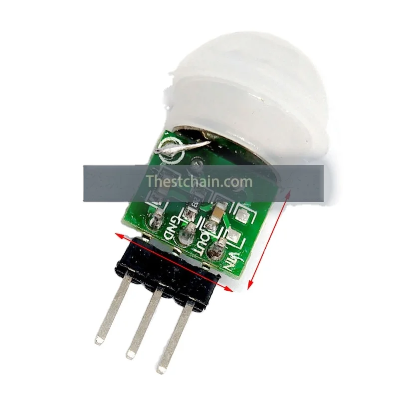 Miniature PIR Pyroelectric human infrared sensor module