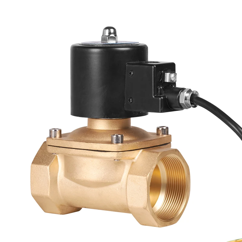 AC220V DN20 DN25 латунный электромагнитный клапан высокого качества взрывозащищенный нормально закрытый водяной