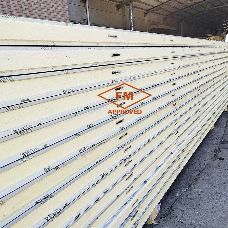 Customized Size Polyurethane Sandwich Panels for Cold Room 50/75/100/120/150/200mm