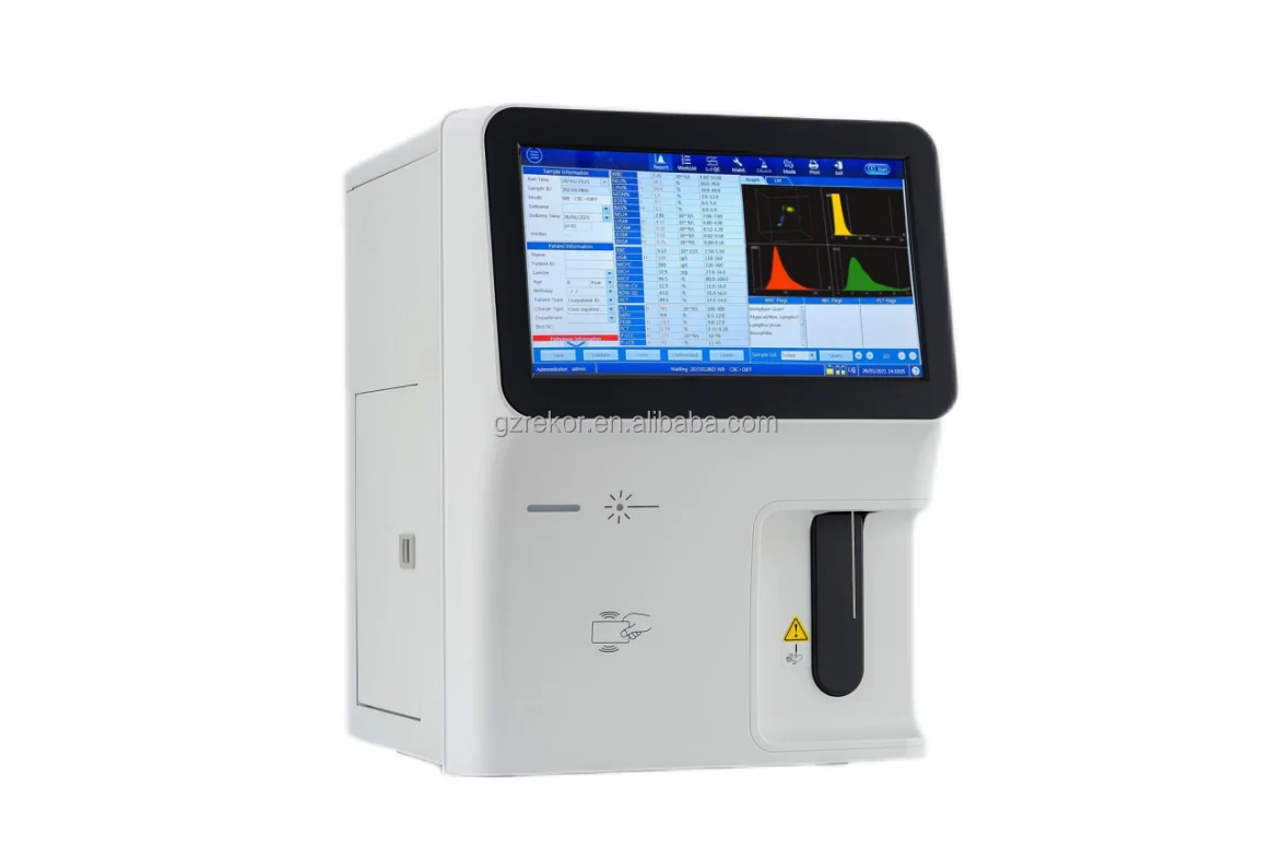 Wholesale Price Automated Blood Cell Counter Hematology Analyzer Counter Machine 5 part For Hospital