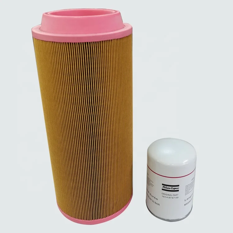 oil filter element 1614874700 2901110500 Air Compressor Oil Filter Kit for AtlasCopco
