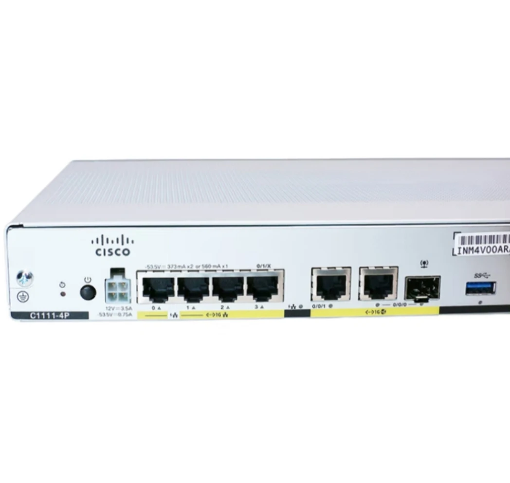 ПВР 1100 4 порты Dual GE WAN маршрутизатора с интерфейсом Ethernet C1111-4P