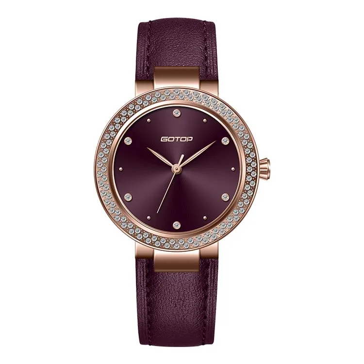 Custom Hot Sale Womens Wristwatch Japanese Movement Fashion