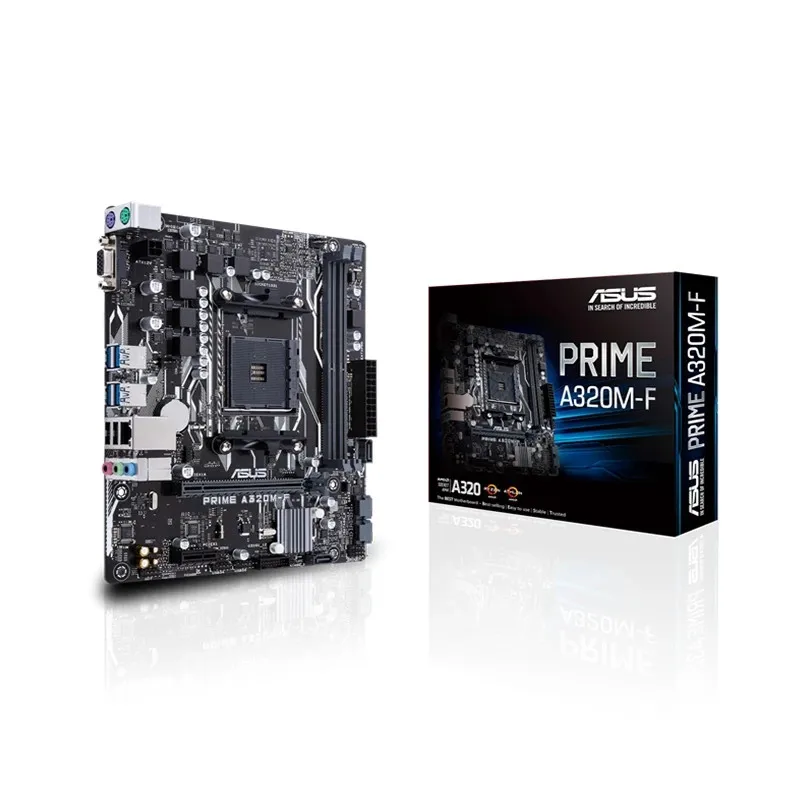 New PRIME A320M F A320M AMD A320 DDR4 3200MHz 32Gb/s  SATA 6Gb/s USB 3.0 Desktop  AM4 CPU Motherboard