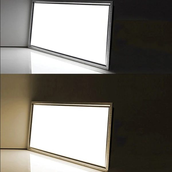 60x60 600x600 40w Ceiling Surface Led Panel Slim Square Frame Flat Backlit Led Light Panel