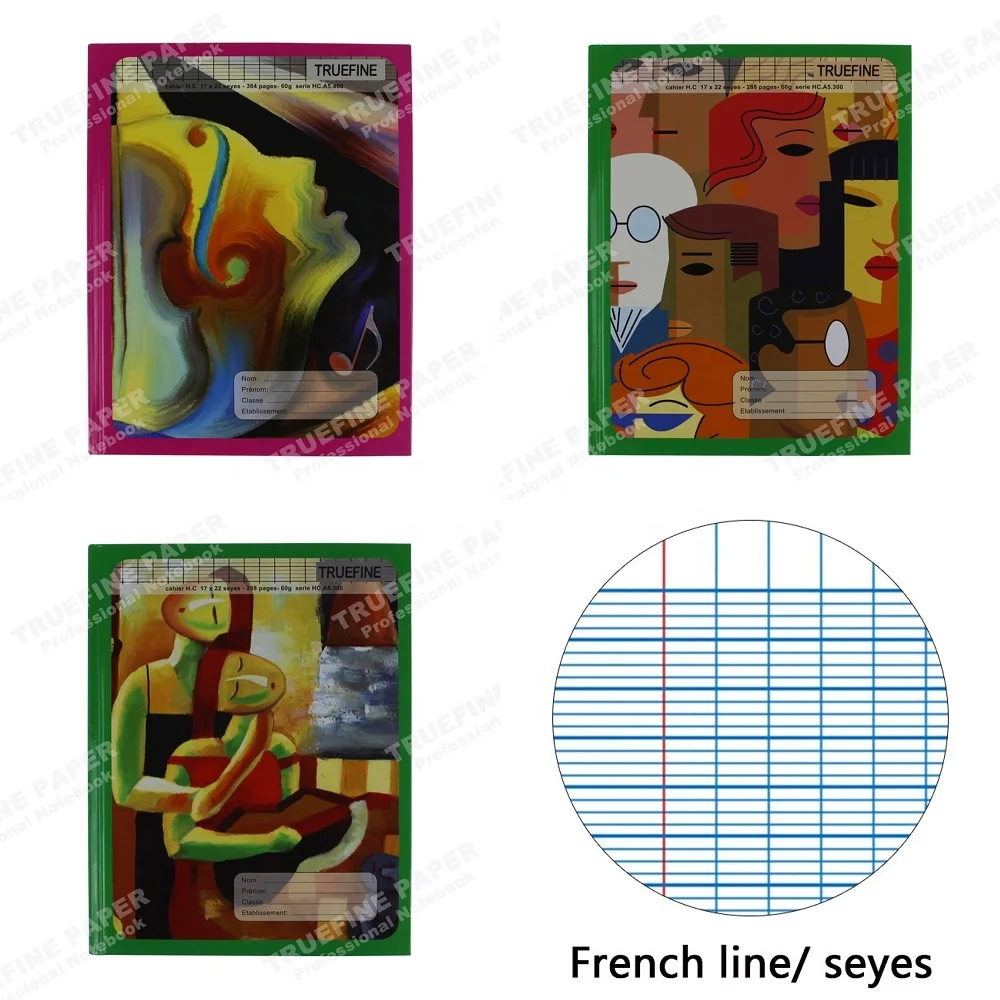 Wholesale China Factory Price High Quality French Line School Notebooks For Africa Stationery