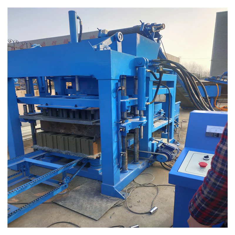 QT 4-15 Brick making machine/cement brick making machine