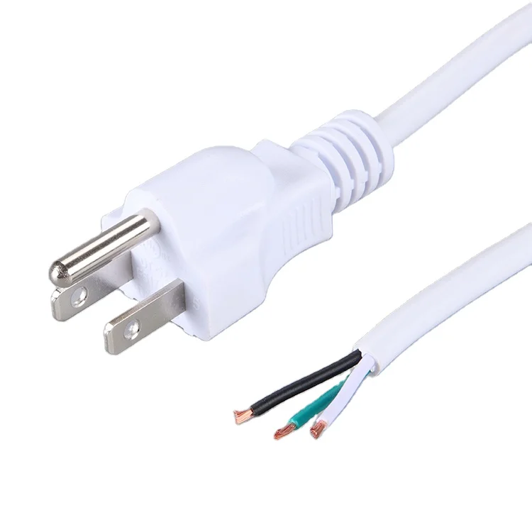 DeTong Multiple Specification Household 220v American Standard Extension Cable 3 Porng Plug