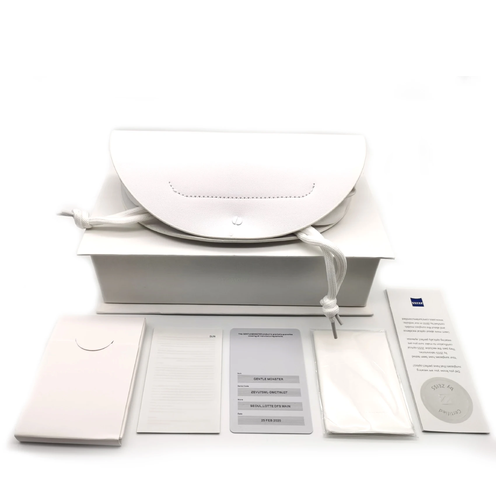 Роскошная упаковочная коробка для солнцезащитных очков с логотипом на заказ, Чехол для очков из искусственной кожи с бумажной коробкой, сумка из искусственной кожи и одеждой, 2021