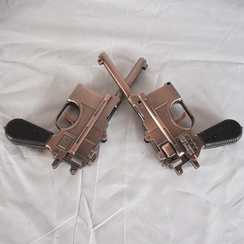 Оптовая продажа Металлические ремесла новинка Anitque Pistola игрушечный пистолет подарки для