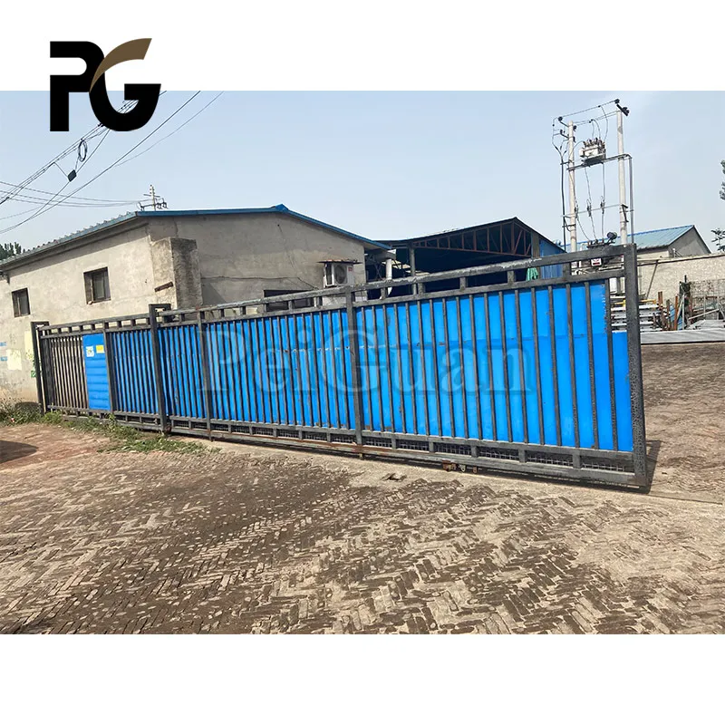 Europe New Design Decoration Garden Galvanized Wrought Iron Fence Spike Metal Fence