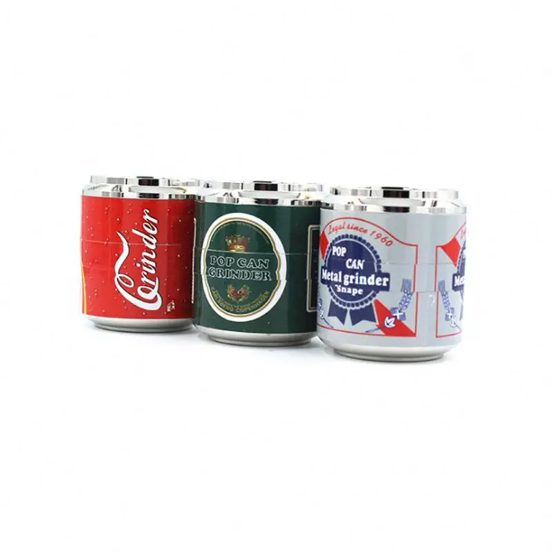
Wholesale 4 Layer Herb Herbal Weed Grinder Weed Accessories Tobacco Crusher 52mm Metal herb grinder 