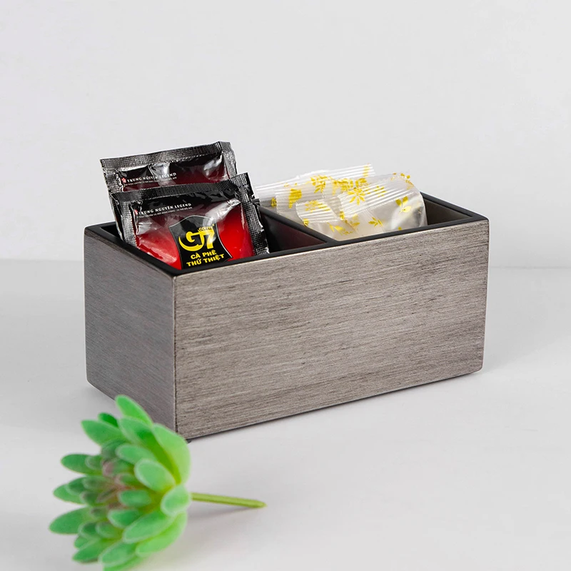 Factory custom resin hotel room tea box remote control pencil store hotel supplies