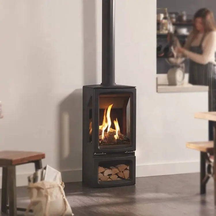Factory price indoor wood burning fireplace wood fire heater