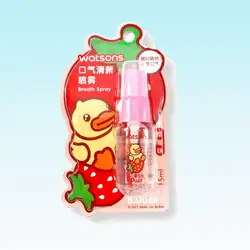 Private Label Mouth Spray Strawberry Flavor Mouth Spray Refreshing Oral Mouth Spray 15ml