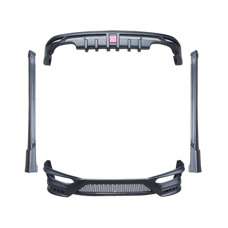 Factory Directly Supply Upgrade MZ Style Car Body Kits Front lip Rear lip Side skirts For Honda Vezel HRV 2015-2018