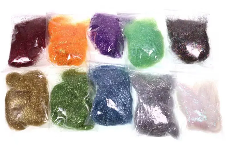 Bright Silk Diy Krystal Flash Fishing Accessories Fly Tying Flash Tinsel Insect Glittering Crystal Fishing  Baits Material