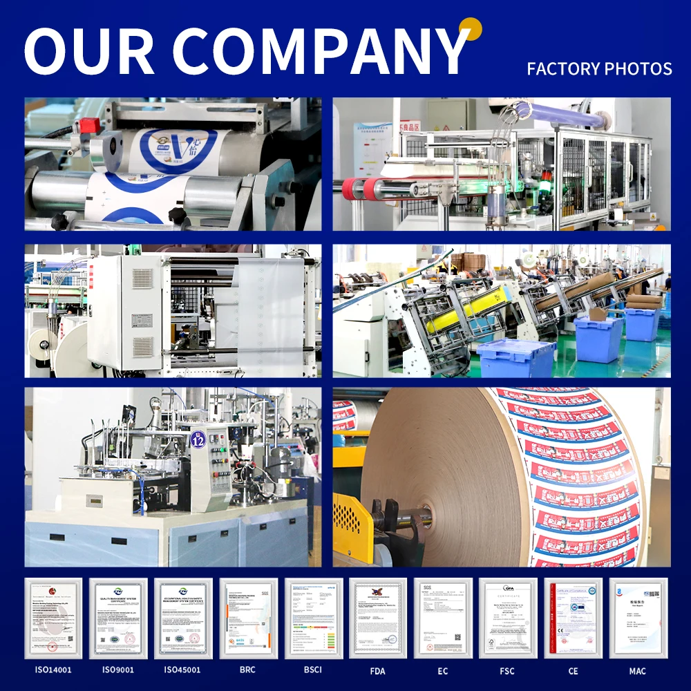 Квадратная бумажная коробка для попкорна