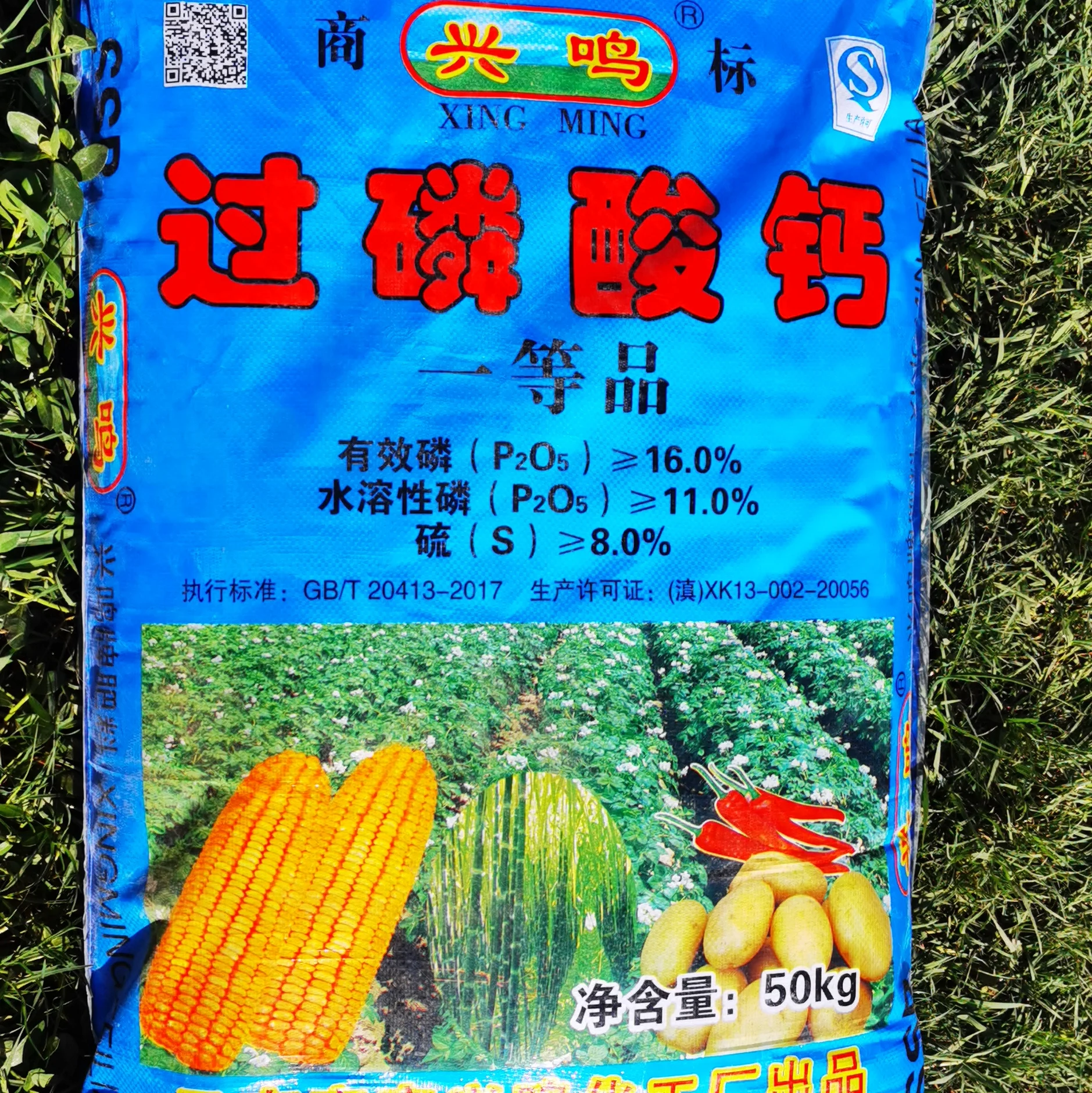 Bulk Factory Wholesale SSP Rock Phosphate Single Superphosphate Agriculture Fertilizer Granular Calcium superphosphate
