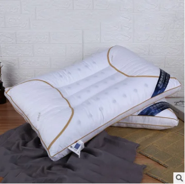 Factory direct selling all cotton comfortable neck protection three-dimensional magnetic therapy pillow core pearl cotton pillow