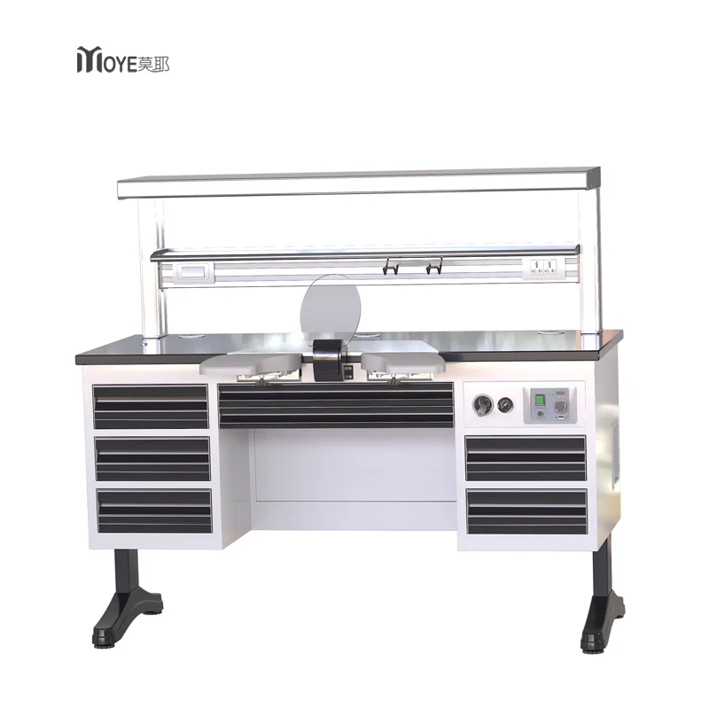 Stainless and Marble Workbench Dental Lab Worktop Dental Workstations