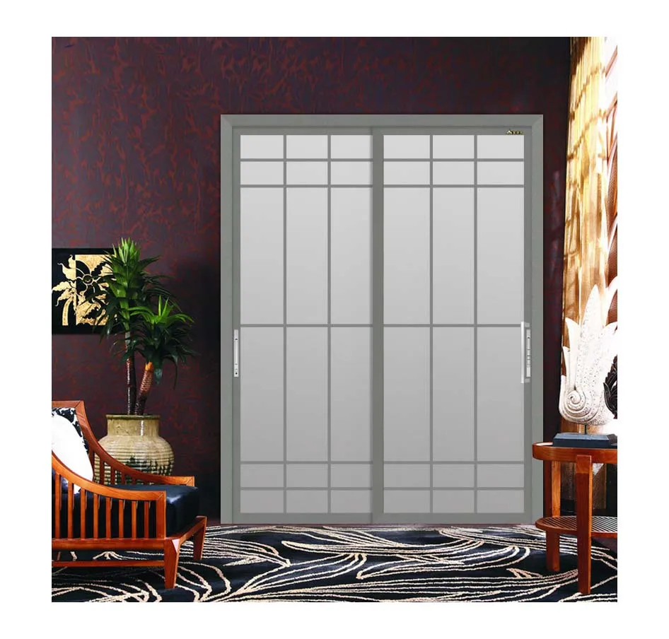 
Custom aluminum alloy sliding door integral doors and Windows bathroom door kitchen indoor glass 