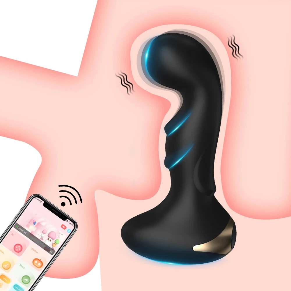 Анальный вибратор с Bluetooth