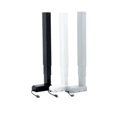 3 Stage table leg electric lifting column for height adjustable sit standing desk