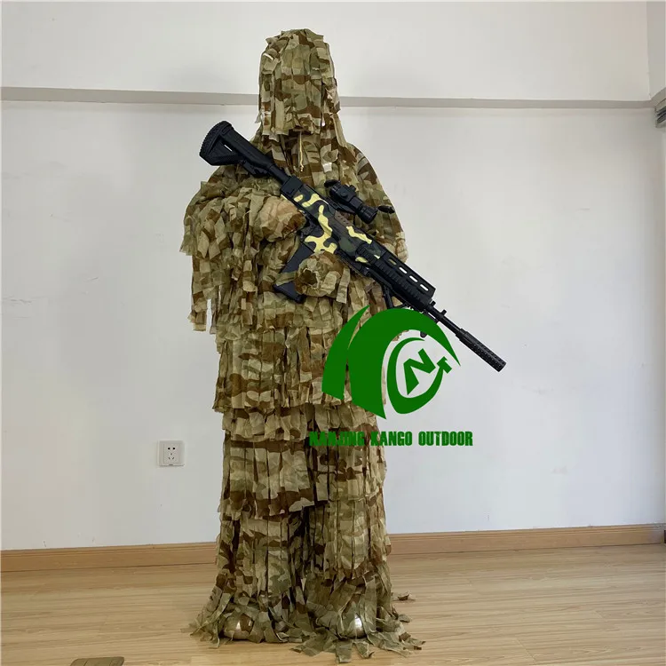 Лидер продаж костюм ghillie KANGO с шортами современный Тактический Камуфляжный far cry 5 для скрытия