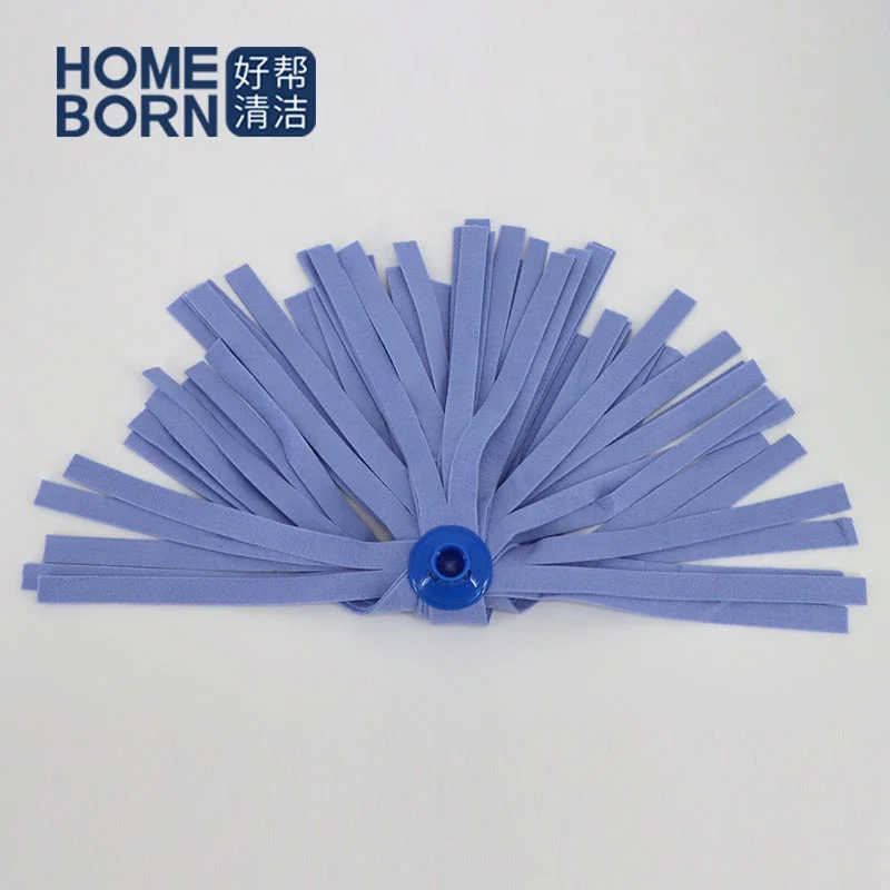 Xingtai newest design plastic mold mop clean microfiber strip deck mops with non-woven fabric