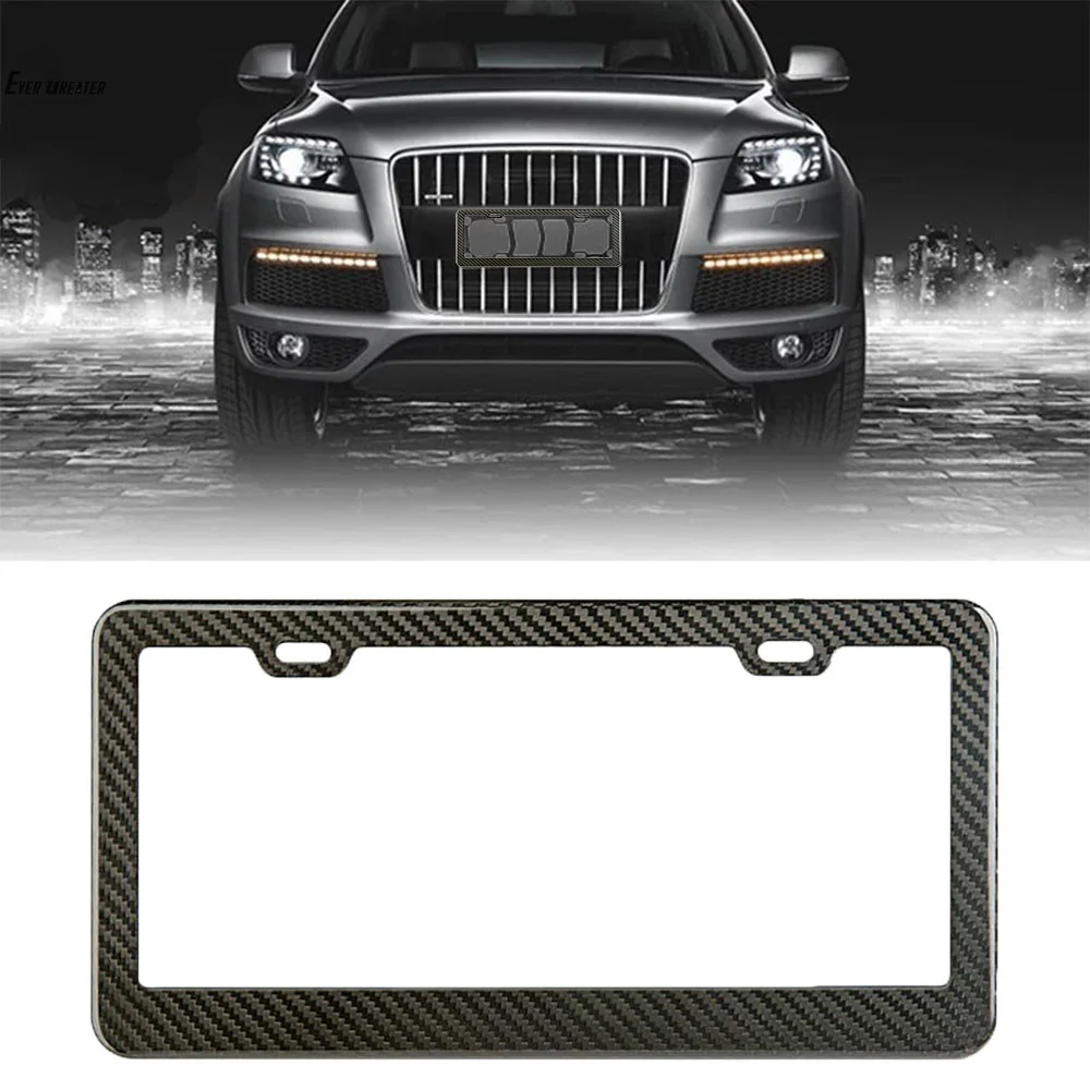  Hot-selling High Quality Custom size Standard US & Canada Customised Plastic/ABS Car License Plate Frame/license plate