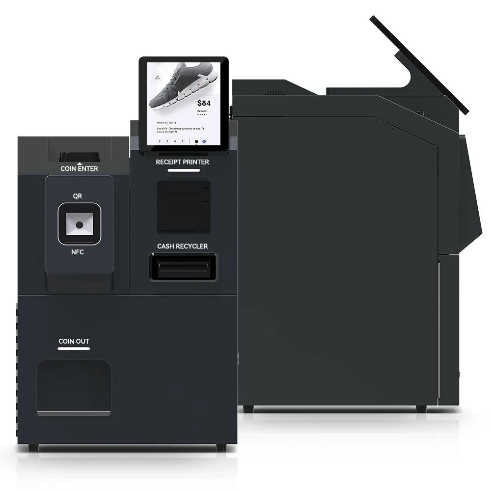 Умный киоск оплаты наличными-самообслуживание оплата счетов и Управление денежными средствами акцептор рециркуляция