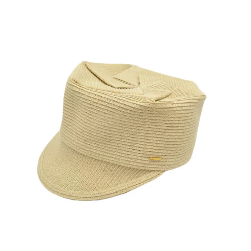 Spring/summer flat top folding top equestrian hat casual baseball cap sunshade hat