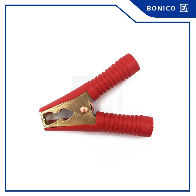 100 А 90 мм Материал из чистой меди ПВХ изолированный зажим для плоской батареи среднего размера для автомобиля