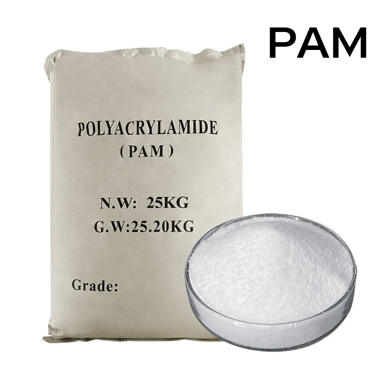 Pam Powder Construction Piling Oilfield Construction Chemicals Anionic Polyacrylamide PAM