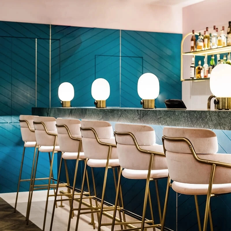 UPTOP OEM Customized Modern Restaurant Furniture Hotel Velvet And Leather Banquette Sofa Booth Seating dining set