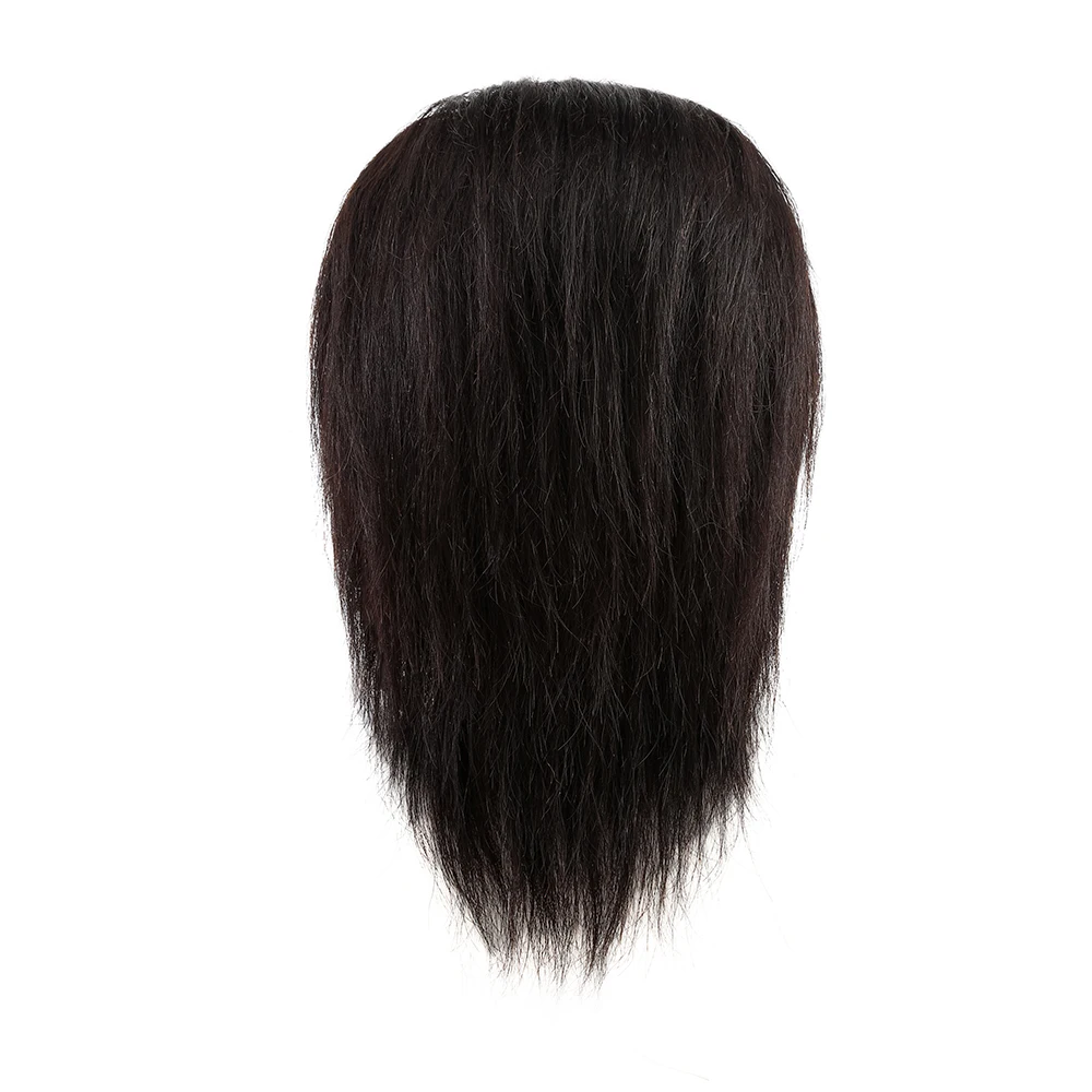 High quality Asian face shape male model wig training hair salon model display styling hair school hairstyle model