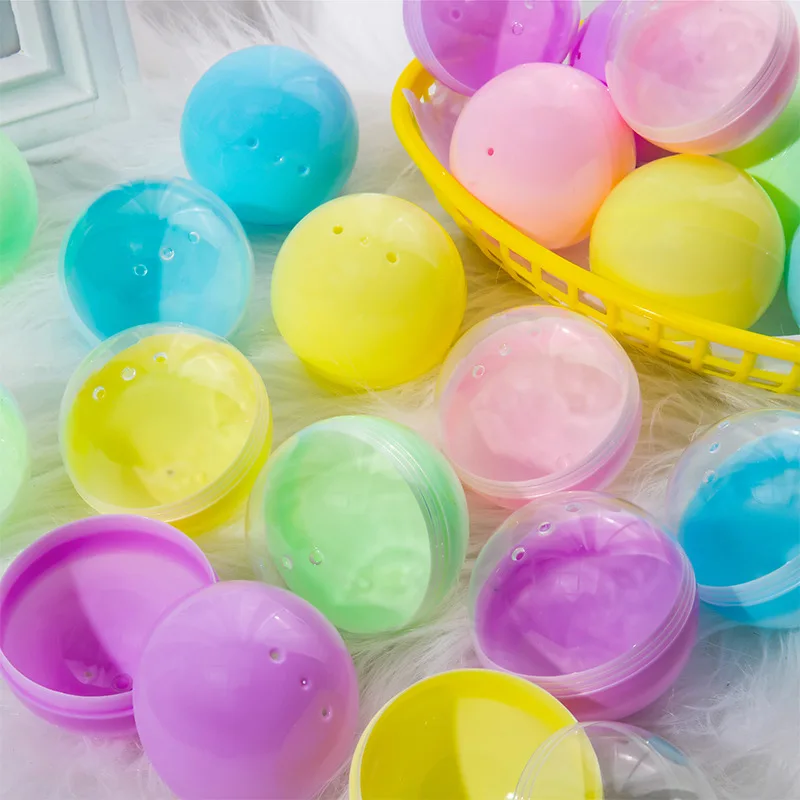 Wholesale 32mm 35mm 45mm 65mm 70mm 75mm 100mm 120mm Plastic Openable Capsule Ball Toy Capsules
