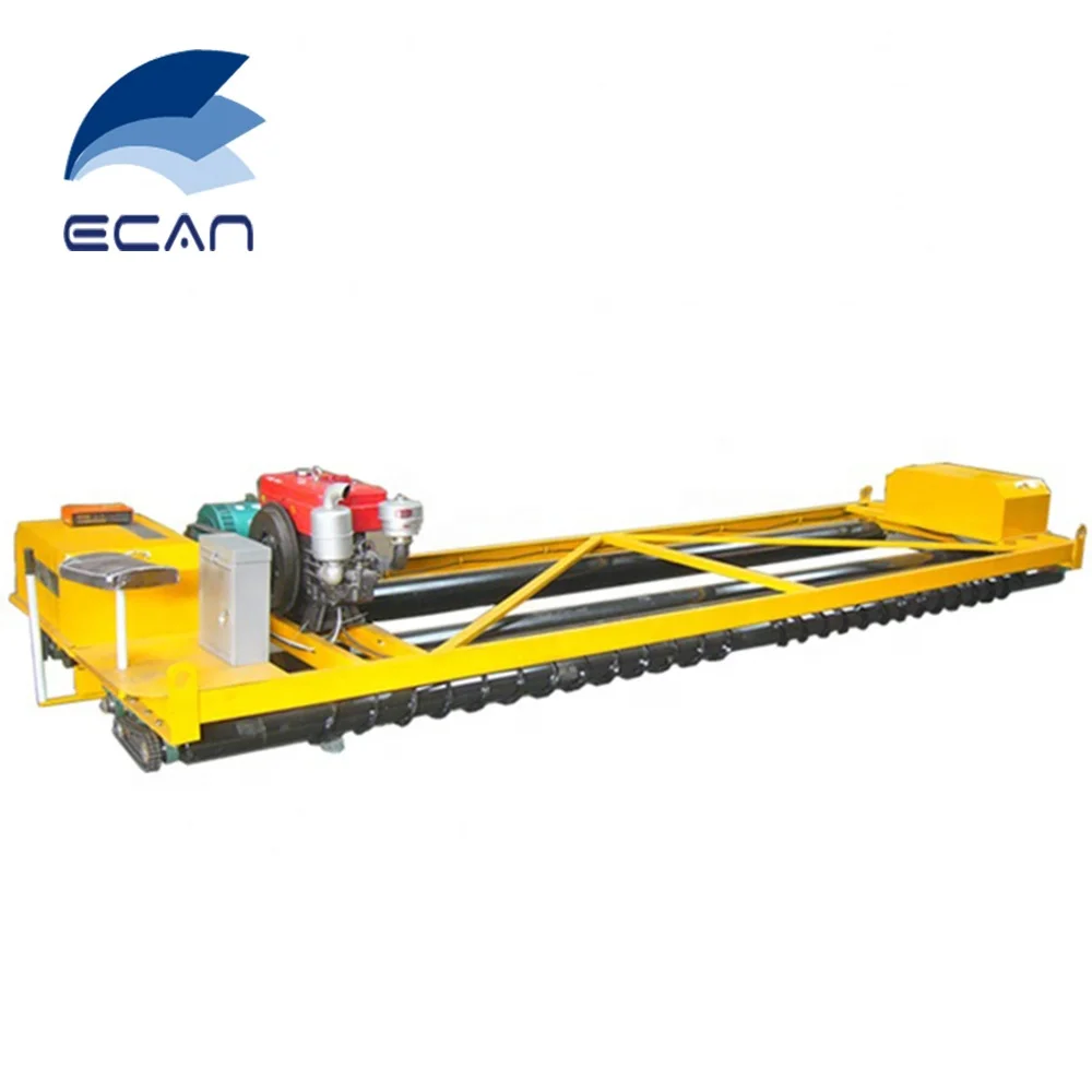 Diesel Engine Powered Mini 3-10m Width Asphalt Slip Form Concrete Paver YC219D For Sale