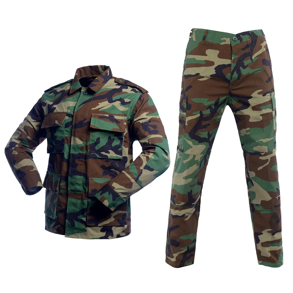 Tactical uniform camouflage uniform outdoor sports and training BDU uniform