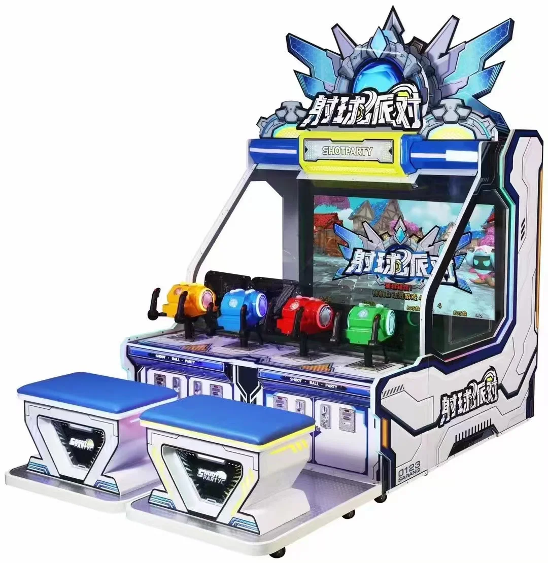 Factory Sale Support Customize 1-4 Players 75 Inch LCD Screen Coin Operated Shooting Arcade Game Machine