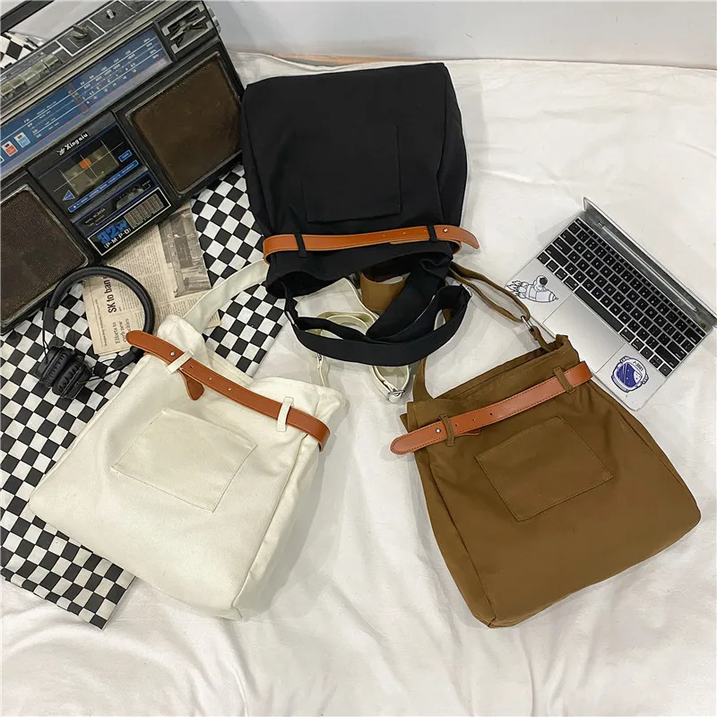 XP1440 European and American handbags multi color custom cotton canvas tote bag OEM/ODM lady purse handbag