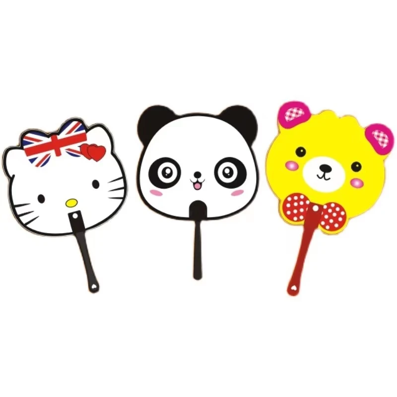 
Advertising fan PVC fan can print company information 